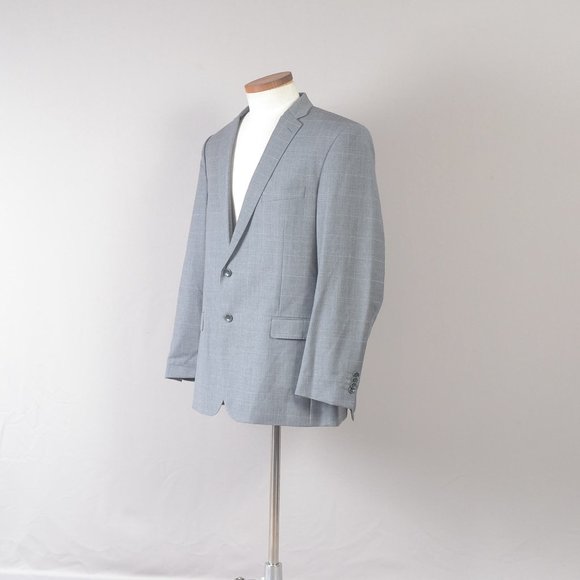 Josef Abboud Men's Coat Blazer Gray 48R